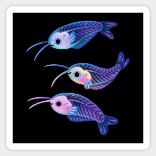 Glass catfish Sticker